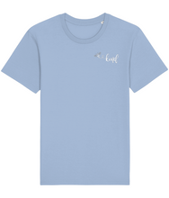 Load image into Gallery viewer, Bee kind t-shirt blue