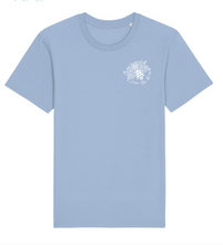 Load image into Gallery viewer, Save the bees blue t-shirt