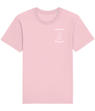 Load image into Gallery viewer, Cultivate kindness pink unisex organic tee