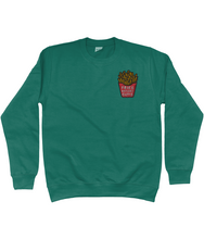 Load image into Gallery viewer, Fries Before Guys - Embroidered Sweatshirt