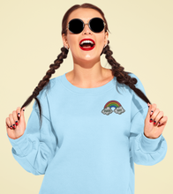 Load image into Gallery viewer, Fuck off sweatshirt on a model