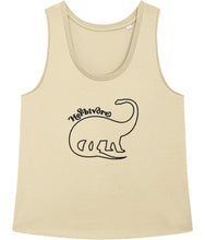 Load image into Gallery viewer, Herbivore dino tank in yellow