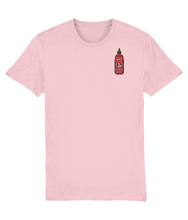 Load image into Gallery viewer, hot stuff sriracha shirt in pink
