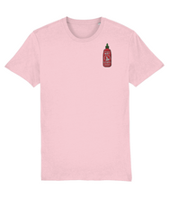 Load image into Gallery viewer, hot stuff sriracha shirt in pink