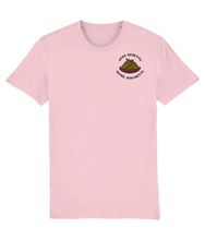 Load image into Gallery viewer, Pink less upsetti more spaghetti embroidered t-shirt
