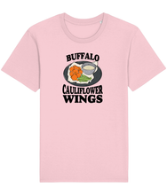 Load image into Gallery viewer, Buffalo Cauliflower Wings Unisex | Vegan T-Shirt - Bad Hass Designs