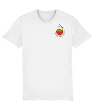 Load image into Gallery viewer, White send noods embroidered t-shirt
