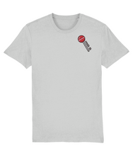 Load image into Gallery viewer, Suck it embroidered t-shirt in grey
