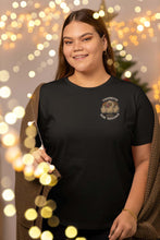 Load image into Gallery viewer, Thankful for vegans turkey t-shirt black