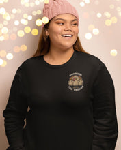 Load image into Gallery viewer, Thankful for vegans sweatshirt black