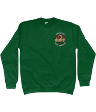 Load image into Gallery viewer, Thankful for vegans sweatshirt green