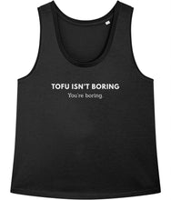 Load image into Gallery viewer, Black Tofu Tank Top