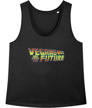 Load image into Gallery viewer, Black vegans are from the future tank top
