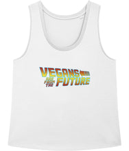 Load image into Gallery viewer, White vegans are from the future tank top