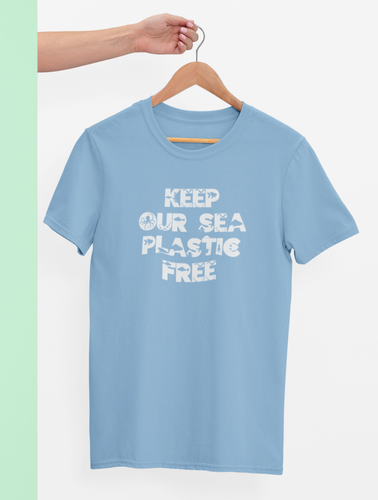 Keep our sea plastic free t-shirt