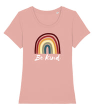 Load image into Gallery viewer, Be kind rainbow shirt pink
