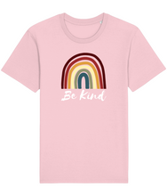 Load image into Gallery viewer, Be Kind Rainbow Unisex Vegan Shirt
