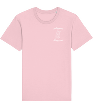 Load image into Gallery viewer, Cultivate kindness pink unisex organic tee
