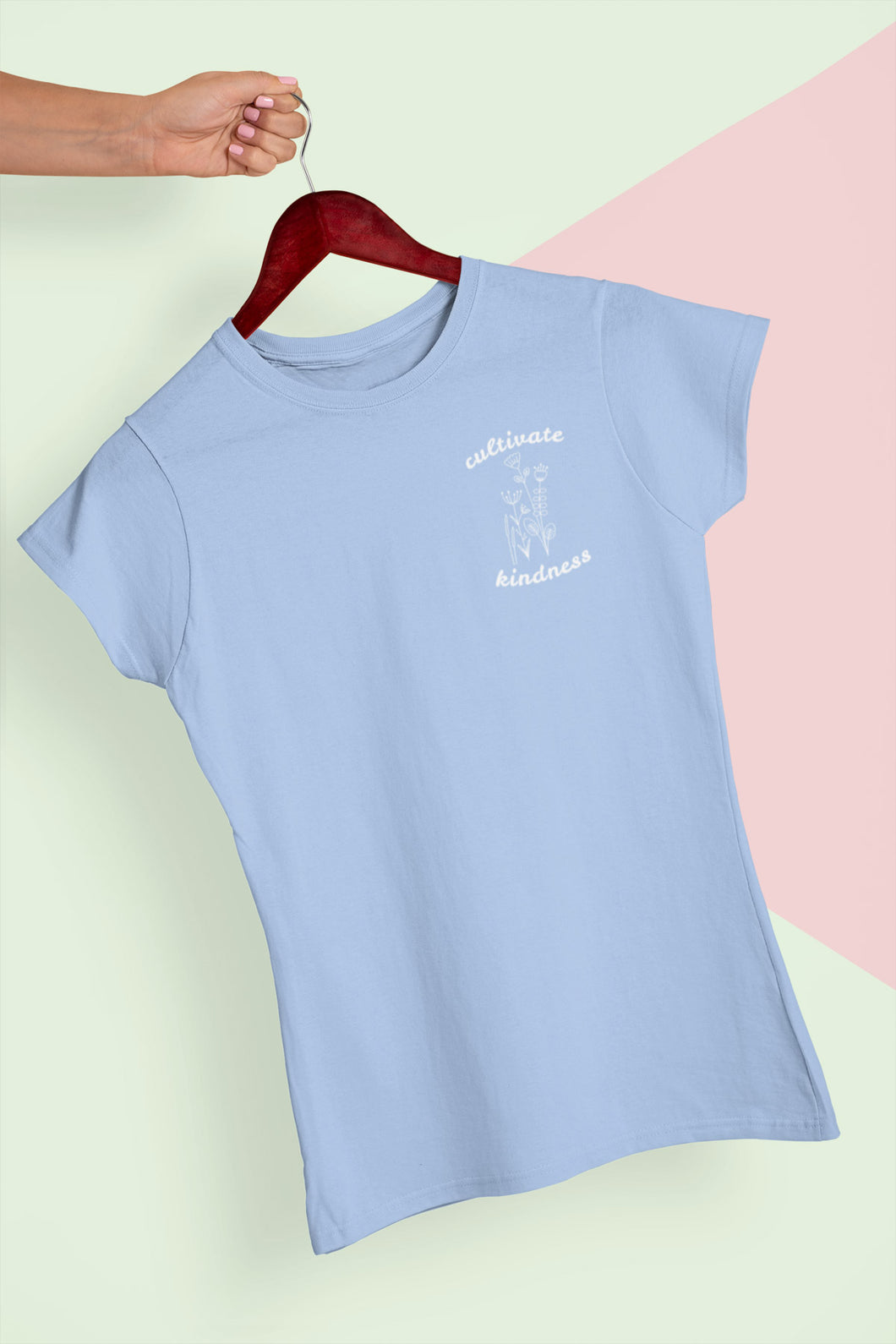 Cultivate Kindness Shirt Blue