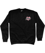 Load image into Gallery viewer, Black don&#39;t be a dick sweatshirt 
