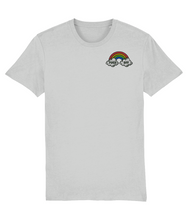 Load image into Gallery viewer, Fuck off rainbow shirt grey
