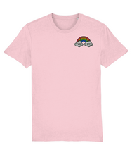 Load image into Gallery viewer, Fuck off rainbow shirt pink
