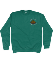 Load image into Gallery viewer, Green less upsetti, more spaghetti sweatshirt
