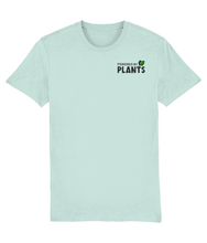 Load image into Gallery viewer, Green powered by plants shirt
