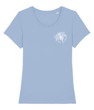 Load image into Gallery viewer, Save the bees shirt blue
