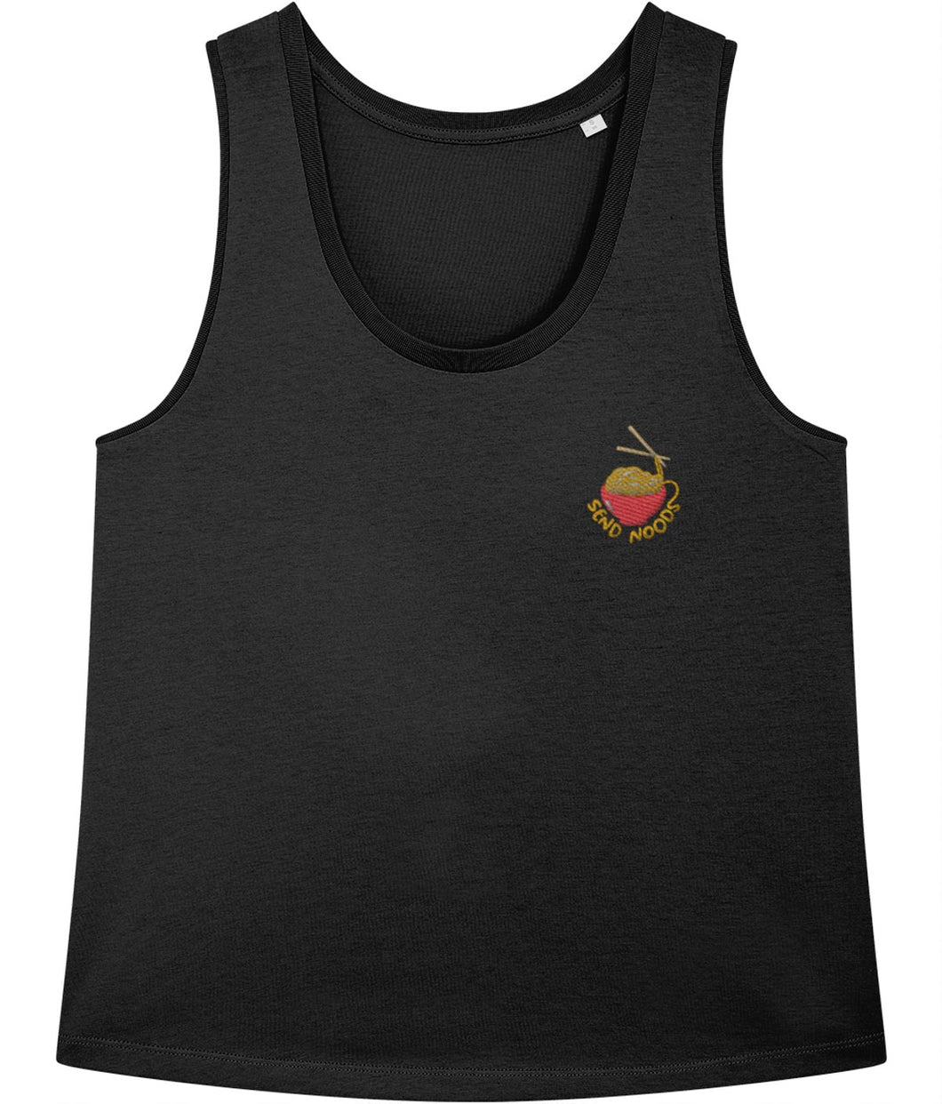 Send Noods Embroidered Tank