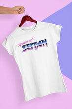 Load image into Gallery viewer, spawn of seitan vegan shirt white
