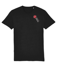 Load image into Gallery viewer, Suck it embroidered t-shirt in black

