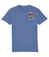Load image into Gallery viewer, Thankful for vegans turkey t-shirt blue

