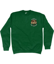 Load image into Gallery viewer, Thankful for vegans sweatshirt green
