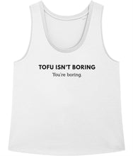 Load image into Gallery viewer, White Tofu Tank Top
