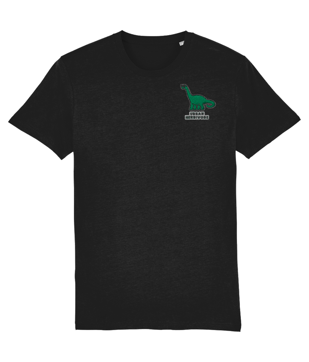 Urban herbivore vegan t-shirt in black