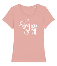 Load image into Gallery viewer, Vegan AF shirt pink
