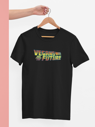 Black vegans are from the future t-shirt